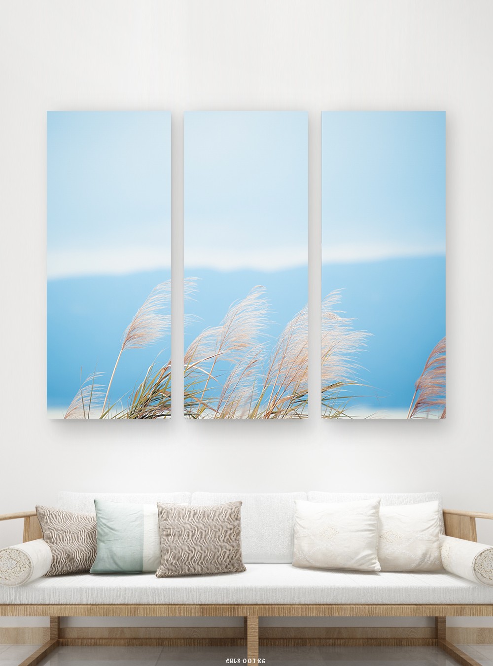 Hoa lá tranh vẽ CHL3-001-KG